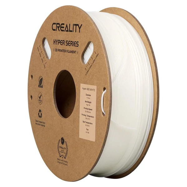 4kg Creality Hyper‑ABS filament – fehér | nagy szilárdságú 3D nyomtató alapanyag