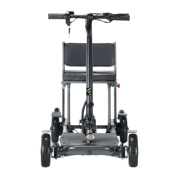 Freejoyer F7 Pro négykerekű elektromos roller üléssel, 300W motorral, 36V 13Ah akkumulátorral, 15 km/h sebesség, 35 km hatótáv – Szürke