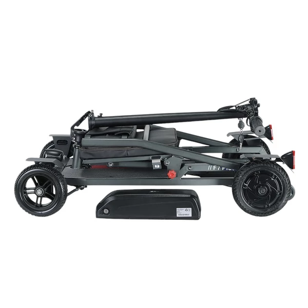 Freejoyer F7 Plus négykerekű elektromos roller üléssel, 300W motorral, 36V 21Ah akkumulátorral, 15 km/h, 35 km hatótáv – Szürke