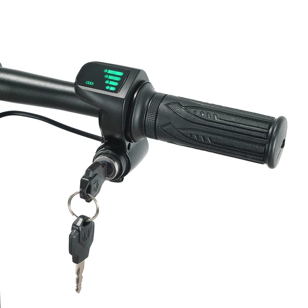 Freejoyer F7 Plus négykerekű elektromos roller üléssel, 300W motorral, 36V 21Ah akkumulátorral, 15 km/h, 35 km hatótáv – Szürke