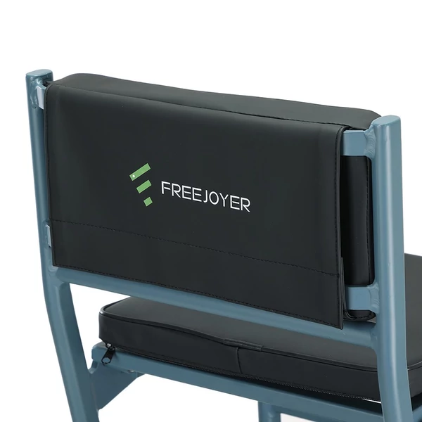 Freejoyer F7 Plus négykerekű elektromos roller üléssel, 300W motorral, 36V 21Ah akkumulátorral, 15 km/h, 35 km hatótáv – Szürke‑kék