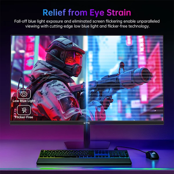 KTC H24F8 23,8'' gaming monitor, Full HD 190Hz Fast IPS, 1ms, HDR10, 135% sRGB, Adaptive Sync