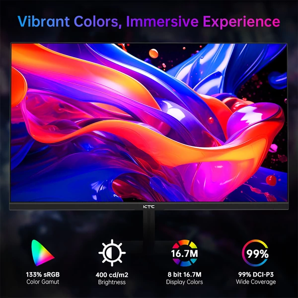 KTC H24F8 23,8'' gaming monitor, Full HD 190Hz Fast IPS, 1ms, HDR10, 135% sRGB, Adaptive Sync
