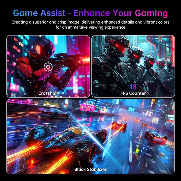KTC H24F8 23,8'' gaming monitor, Full HD 190Hz Fast IPS, 1ms, HDR10, 135% sRGB, Adaptive Sync