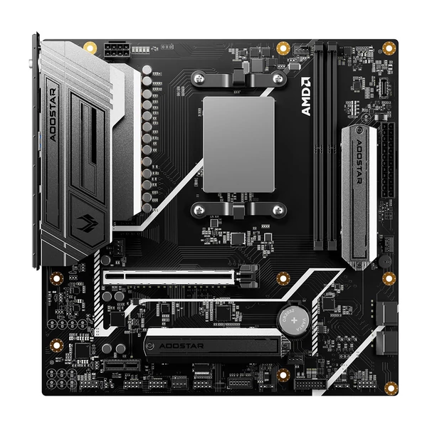 AOOSTAR TA95X3D asztali PC alaplap – Ryzen 9 9955HX3D, 16 mag, DDR5‑5600, PCIe 5.0, Dual M.2, 5G LAN, HDMI/DP