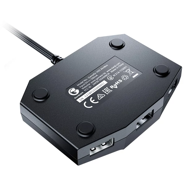 GameSir VX2 AimBox billentyűzet–egér adapter FPS játékhoz, gyors fordítási technológia, többplatformos konzolos átalakító PS5/PS4/Xbox/Switch
