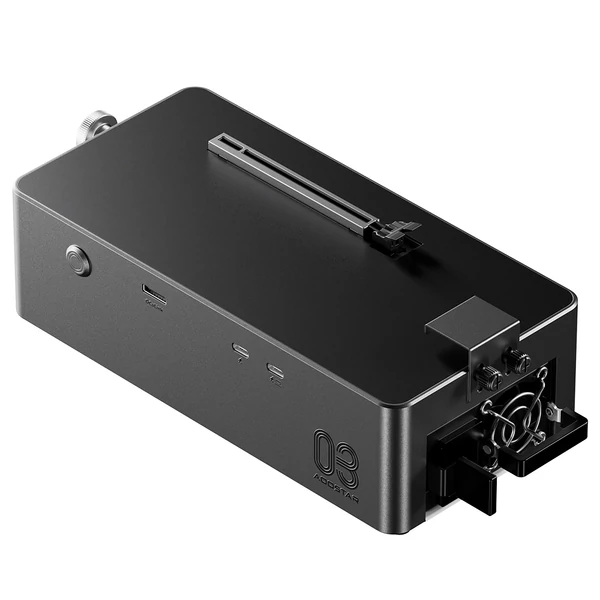 AOOSTAR AG03 külső GPU dokkoló – Thunderbolt 5 + OCuLink PCIe 4.0 x4, 800W táp, 500W VGA, AMD/NVIDIA kompatibilis