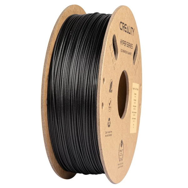 5kg Creality Hyper PLA‑CF filament fekete – nagy szilárdságú, szénszálas 3D nyomtató alapanyag