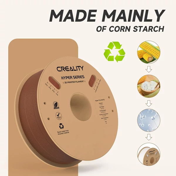 Creality Hyper-PLA 1kg filament – barna, gyors és pontos nyomtatáshoz