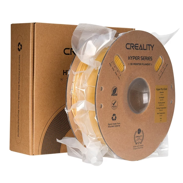 Creality Hyper-PLA 1kg filament – arany, gyors és pontos nyomtatáshoz