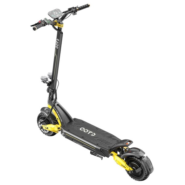 OOTD S30 elektromos roller, 2×1200W motor, 52V 23.4Ah akkumulátor, 10” kerék, 65 km/h, 60 km hatótáv, hidraulikus fék, LCD kijelző