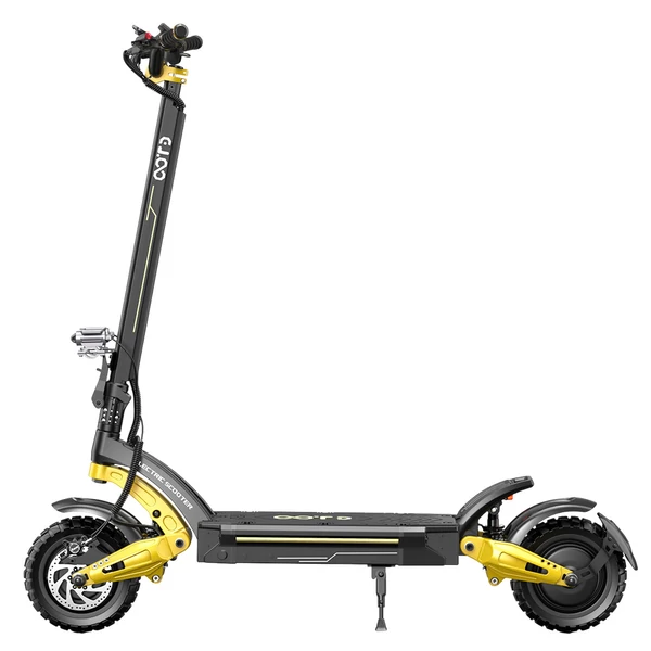 OOTD S30 elektromos roller, 2×1200W motor, 52V 23.4Ah akkumulátor, 10” kerék, 65 km/h, 60 km hatótáv, hidraulikus fék, LCD kijelző