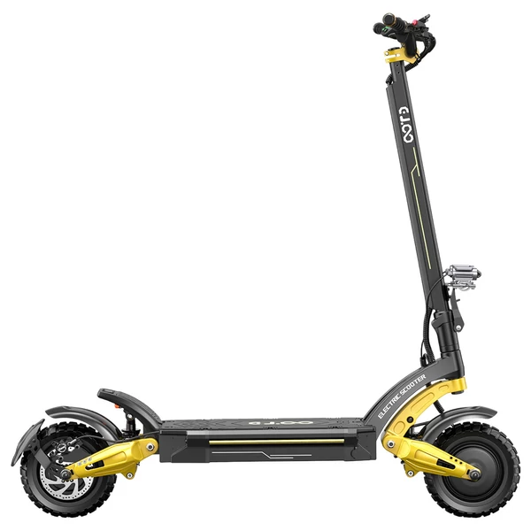 OOTD S30 elektromos roller, 2×1200W motor, 52V 23.4Ah akkumulátor, 10” kerék, 65 km/h, 60 km hatótáv, hidraulikus fék, LCD kijelző