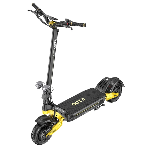 OOTD S30 elektromos roller, 2×1200W motor, 52V 23.4Ah akkumulátor, 10” kerék, 65 km/h, 60 km hatótáv, hidraulikus fék, LCD kijelző