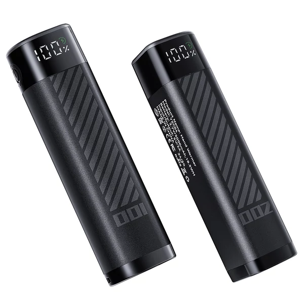 Flashfish YZC04 mágneses kézmelegítő 2‑az‑1‑ben, LED kijelzővel, 3.5 órás gyorstöltéssel, 2×5000 mAh, kompakt és hordozható