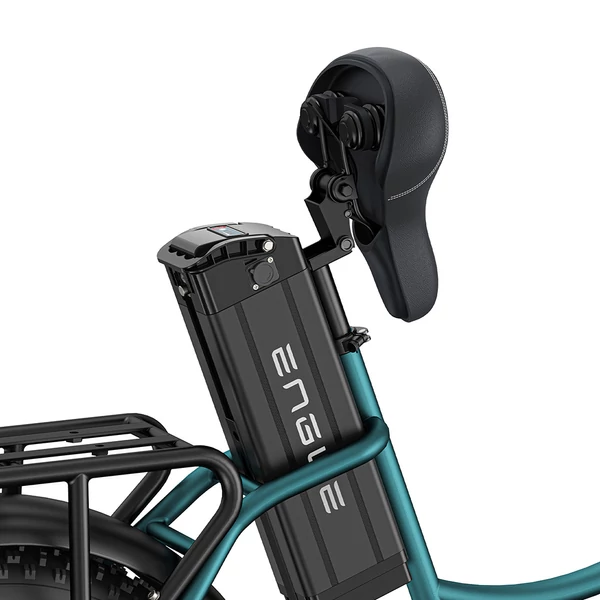 ENGWE L20 BOOST elektromos kerékpár, 250W motor, 48V 13Ah akkumulátor, 20×4'' vastag gumi, 25 km/h, 126 km hatótáv – Zöld