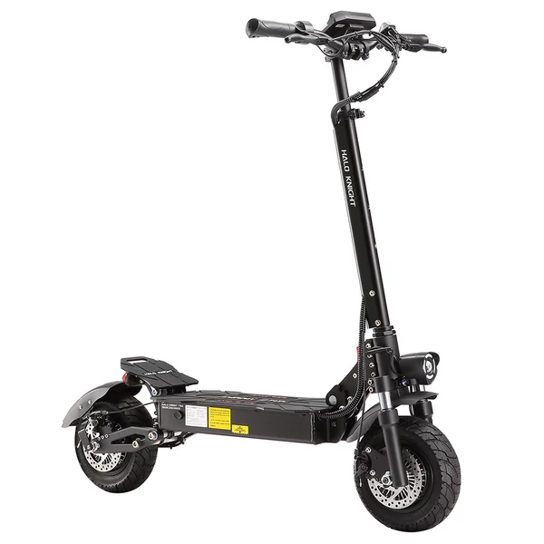 Halo Knight T104 elektromos roller, 2400W dupla motor, 52V 21Ah akkumulátor, 65 km/h, 45 km hatótáv, 10” kerék, NFC nyitás