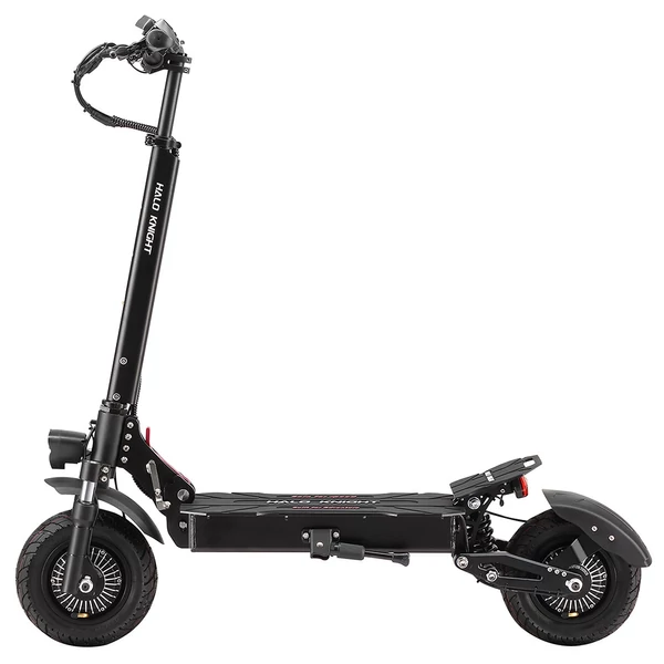 Halo Knight T104 elektromos roller, 2400W dupla motor, 52V 21Ah akkumulátor, 65 km/h, 45 km hatótáv, 10” kerék, NFC nyitás