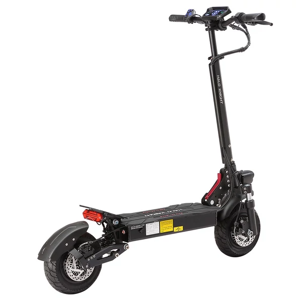 Halo Knight T104 elektromos roller, 2400W dupla motor, 52V 21Ah akkumulátor, 65 km/h, 45 km hatótáv, 10” kerék, NFC nyitás