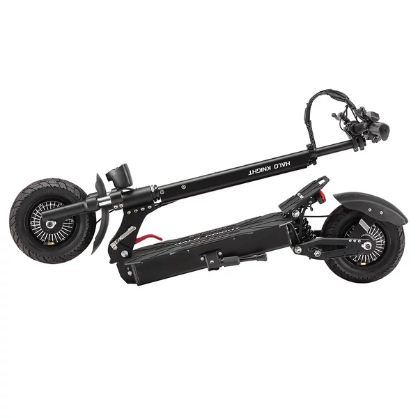 Halo Knight T104 elektromos roller, 2400W dupla motor, 52V 21Ah akkumulátor, 65 km/h, 45 km hatótáv, 10” kerék, NFC nyitás