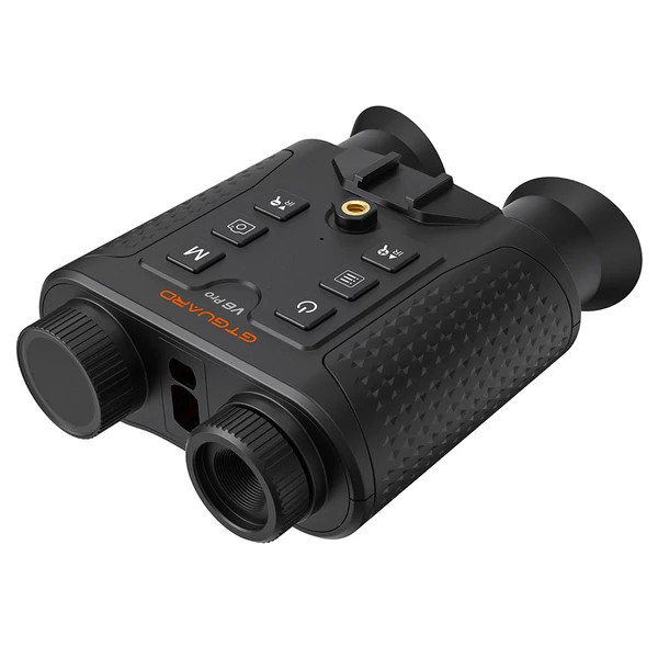 GTGUARD V6 Pro 4K digitális infravörös éjjellátó távcső, 600 m lézeres távmérővel, 8× zoommal és 60 MP kamerával - Fekete