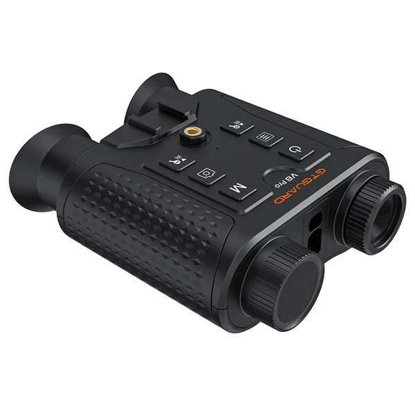 GTGUARD V6 Pro 4K digitális infravörös éjjellátó távcső, 600 m lézeres távmérővel, 8× zoommal és 60 MP kamerával - Fekete