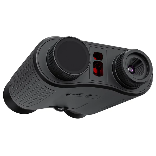 GTGUARD V6 Pro 4K digitális infravörös éjjellátó távcső, 600 m lézeres távmérővel, 8× zoommal és 60 MP kamerával - Fekete