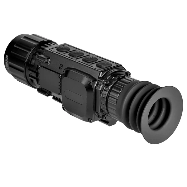 GTGUARD ClearView X350 hőkamera céltávcső, 384×288 szenzor, 3400 m felismerés, 35 mm F1.0 lencse, 4× digitális zoom, OLED kijelző