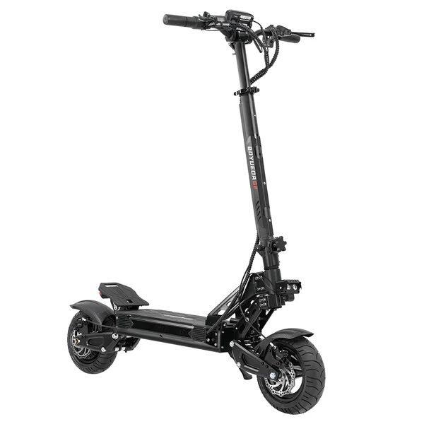 BOYUEDA G2 elektromos roller, 1600W, 55 km/h, 52V 19Ah, 60–70 km hatótáv, 10” terepgumi, hidraulikus fék, NFC, LCD