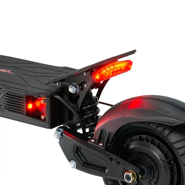 BOYUEDA G2 elektromos roller, 1600W, 55 km/h, 52V 19Ah, 60–70 km hatótáv, 10” terepgumi, hidraulikus fék, NFC, LCD