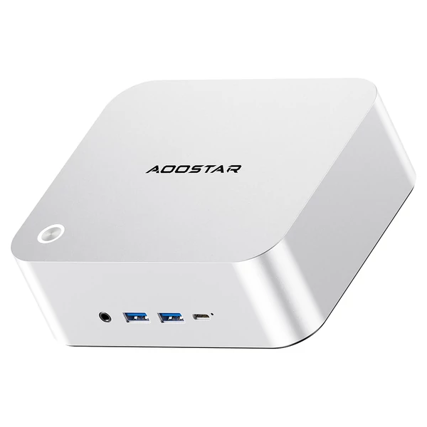 AOOSTAR MACO mini PC Ryzen 7 PRO 8845HS, Radeon 780M, 24GB DDR5, 1TB PCIe SSD, USB4, OCuLink, WiFi 6, 2.5G LAN