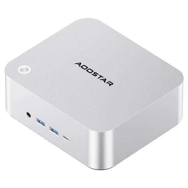 AOOSTAR MACO mini PC Ryzen 7 PRO 8845HS, Radeon 780M, 24GB DDR5, 1TB PCIe SSD, USB4, OCuLink, WiFi 6, 2.5G LAN