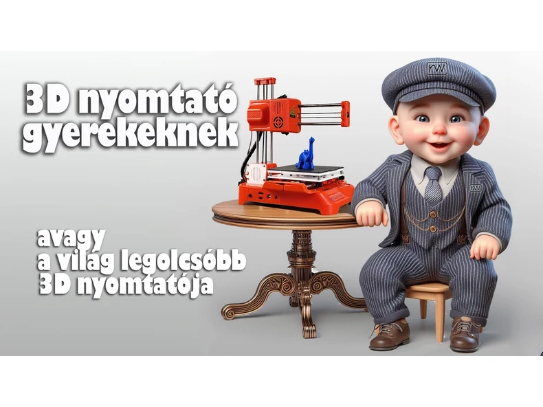 EasyThreed K10: A Mini 3D Nyomtató Gyerekeknek és Kezdőknek