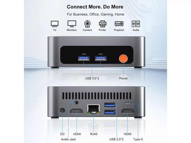 A mini PC csatlakozók fajtái