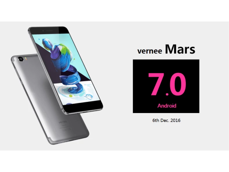 Vernee Mars - Android Nougat frissítés hamarosan!