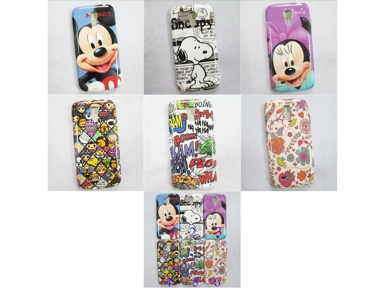 Ötletes mintás Samsung Galaxy S4 mini tokok