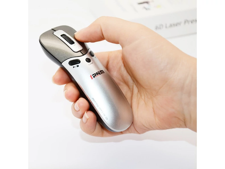 Vezeték nélküli air mouse lézer pointer