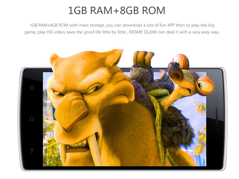 Doogee DG580 Dual Sim: Csókoljmeg! (KépesTeszt)