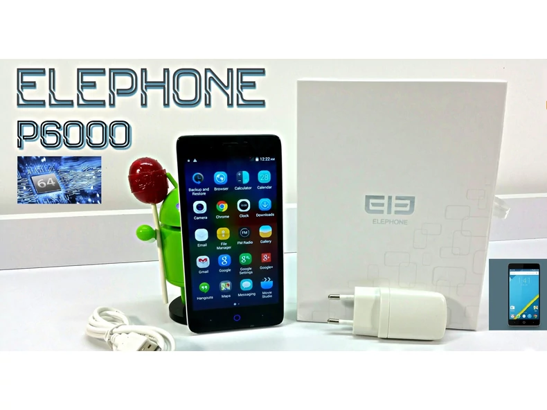 Elephone P6000 dual sim - Ideje belenyalni a 64bit-be - TESZT