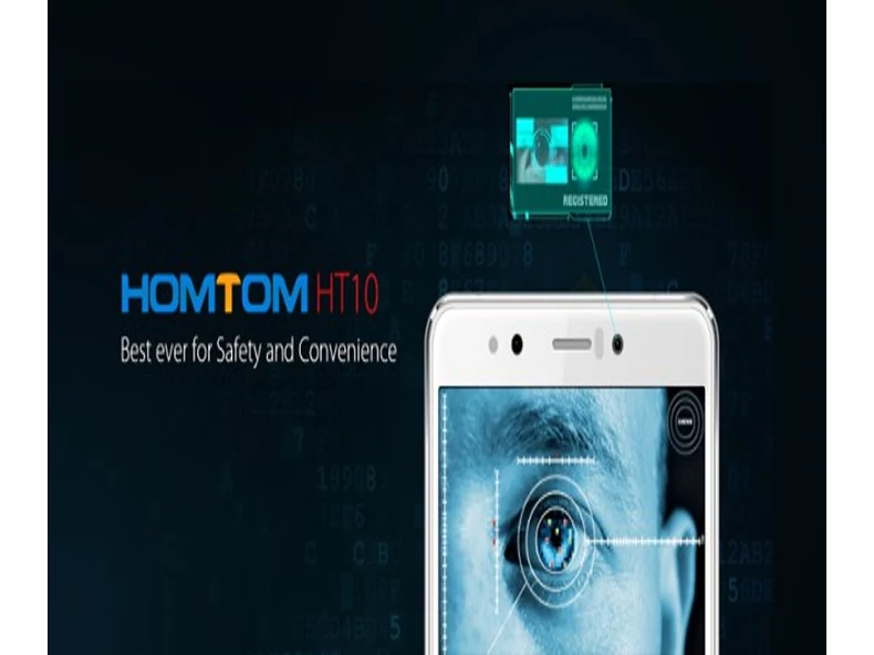 Homtom HT10 - Íme a retinaszkenner működése! - VIDEÓ!