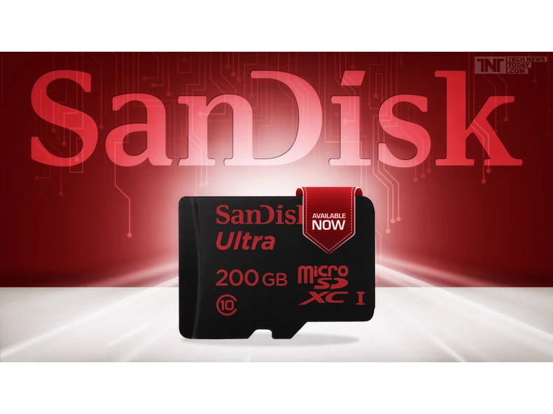 Megjelent az első 200Gb-as microSD kártya