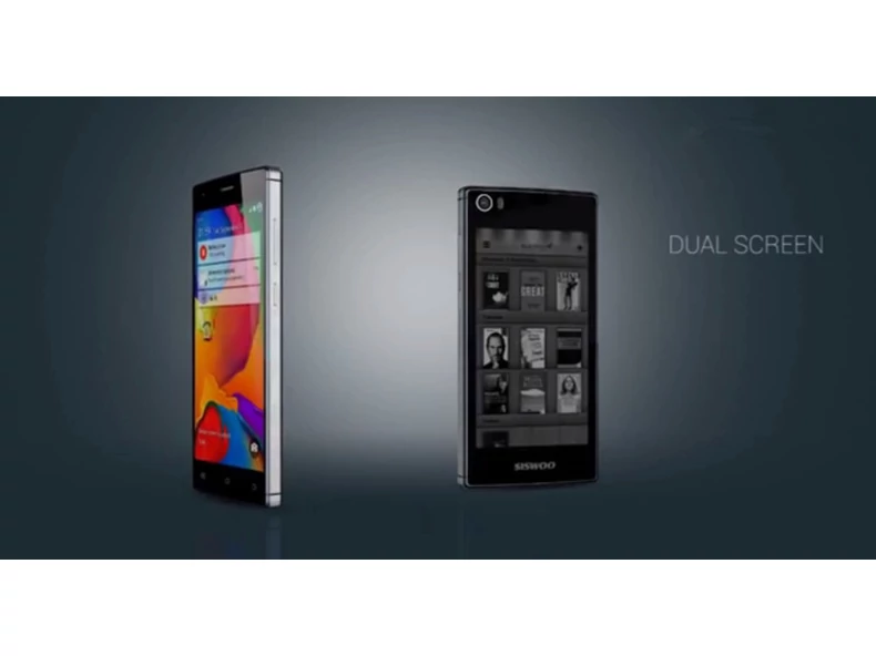 Siswoo R9 Darkmoon Dual Sim - kétkijelzős kétsimkártyás kuriózum egyenesen Kínából 