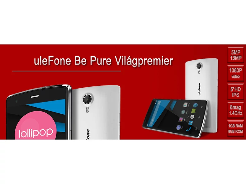 Ulefone Be Pure Bemutató