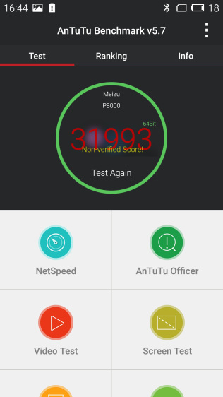elephone p8000 antutu benchmark