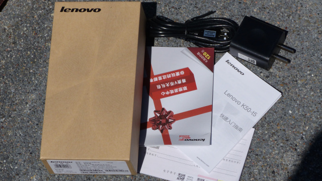 Lenovo K3 Note doboz