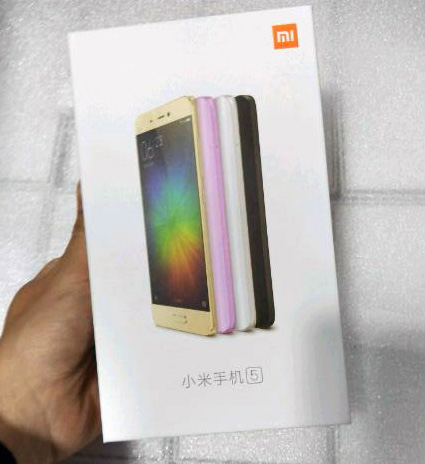 Xiaomi Mi5 doboza