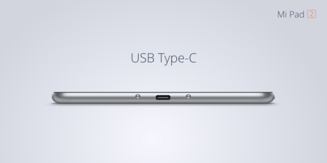 Xiaomi Mi Pad 2 - USB Type C csatlakozó