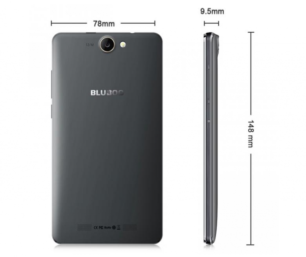 Bluboo X550 - 9,5 milliméter