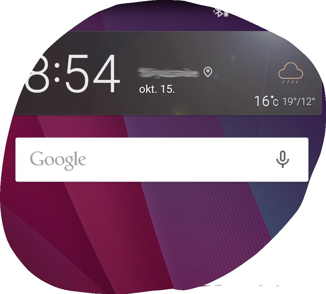 EMUI 3.1 - Ujjperces kijelölés