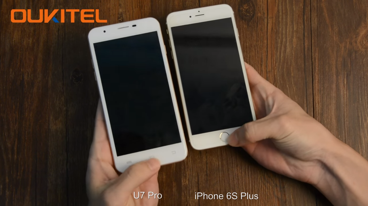 oukitel u7 pro vs iphone 6s plus